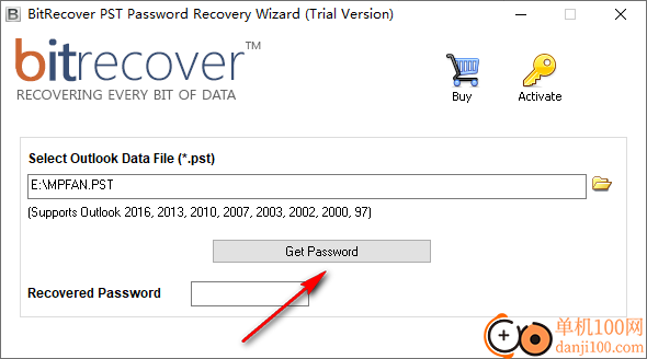 BitRecover PST Password Recovery Wizard(pst密码恢复)