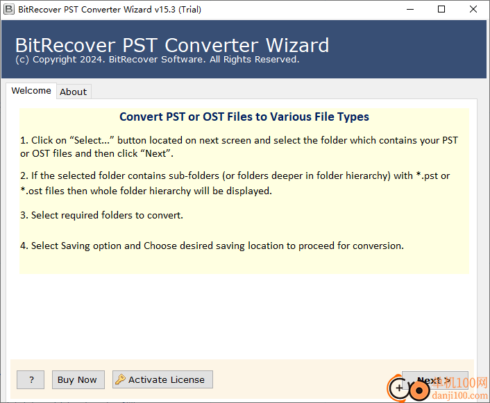 BitRecover PST Converter Wizard(PST邮件转换器)