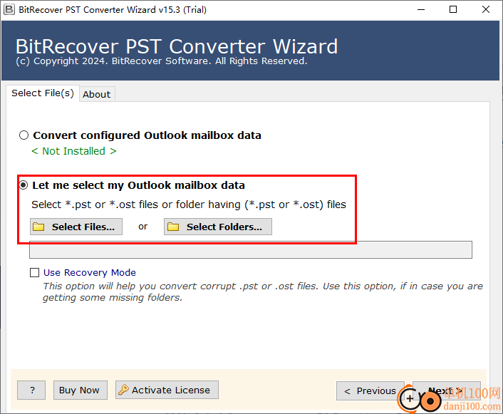 BitRecover PST Converter Wizard(PST邮件转换器)