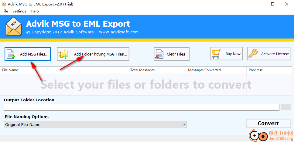 Advik MSG to EML Export(MSG转换EML)