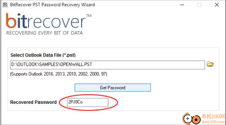 BitRecover PST Password Recovery Wizard(pst密码恢复)