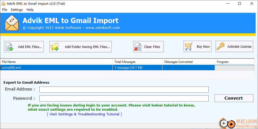 Advik EML to Gmail Import(EML轉換Gmail)