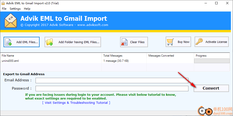 Advik EML to Gmail Import(EML转换Gmail)