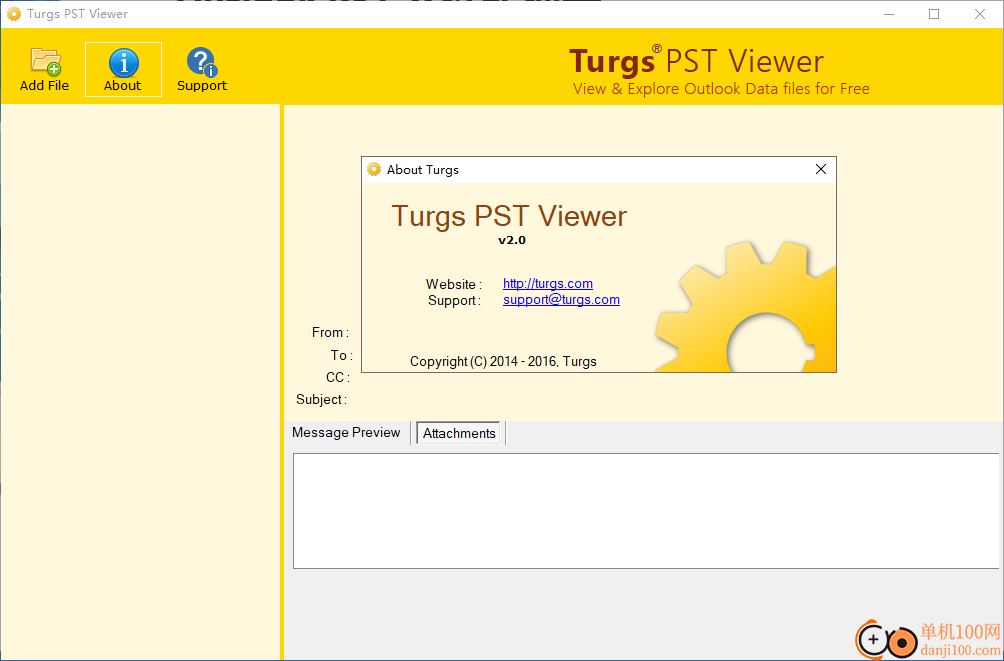 Turgs PST Viewer(PST邮件阅读器)