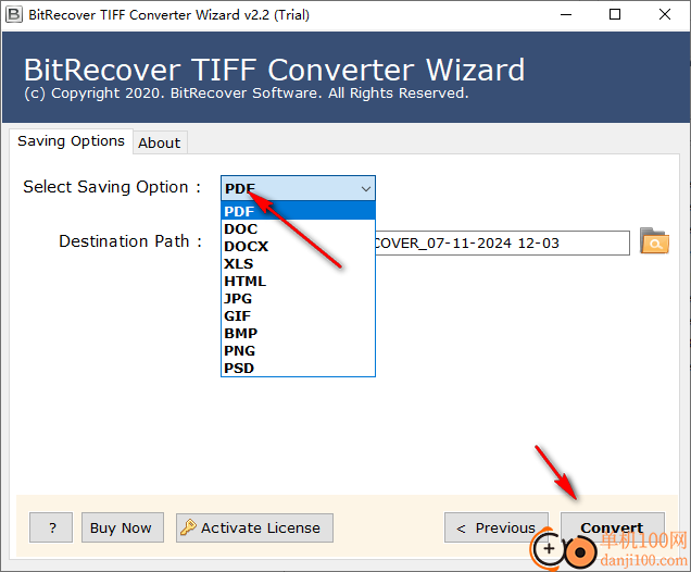 BitRecover TIFF Converter Wizard(TIFF转换器)