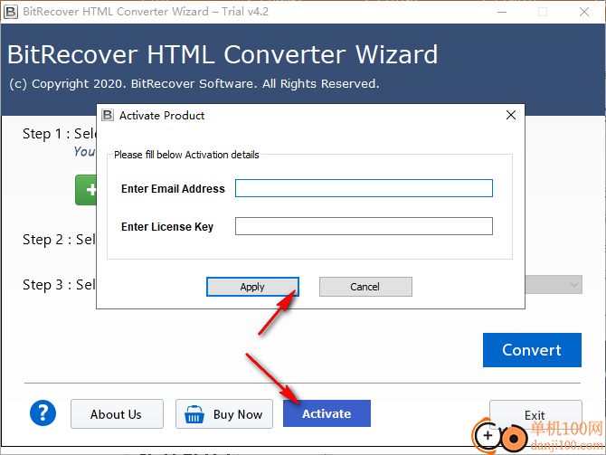 BitRecover HTML Converter Wizard(HTML文件转换)