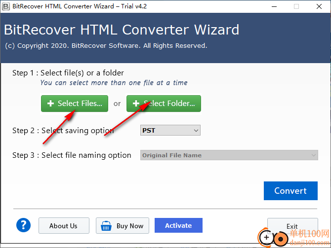 BitRecover HTML Converter Wizard(HTML文件转换)