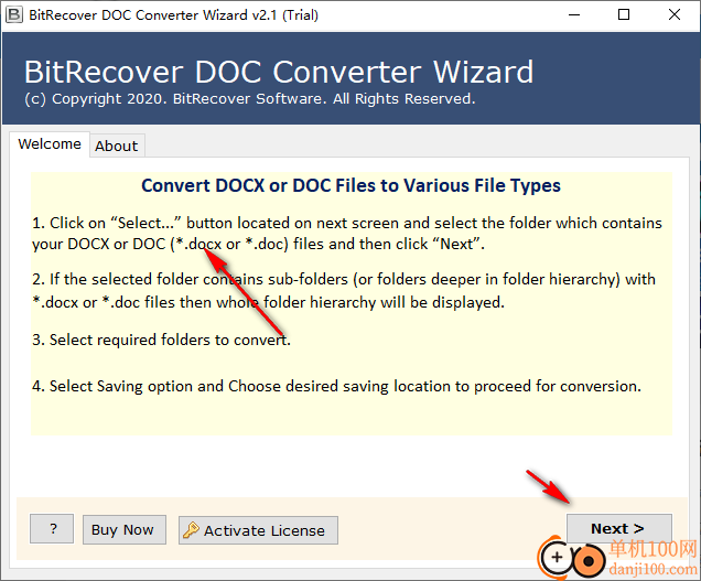 BitRecover DOC Converter Wizard(Word转换器)