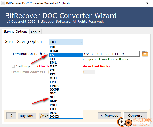 BitRecover DOC Converter Wizard(Word转换器)