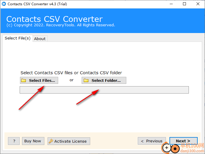 RecoveryTools Contacts CSV Converter(CSV联系人转换工具)