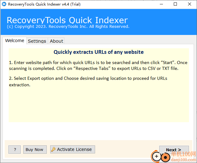 RecoveryTools Quick Indexer(URL链接提取)