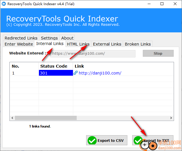 RecoveryTools Quick Indexer(URL链接提取)