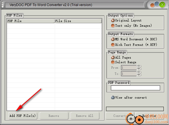 VeryDOC PDF To Word Converter(pdf转换Word)