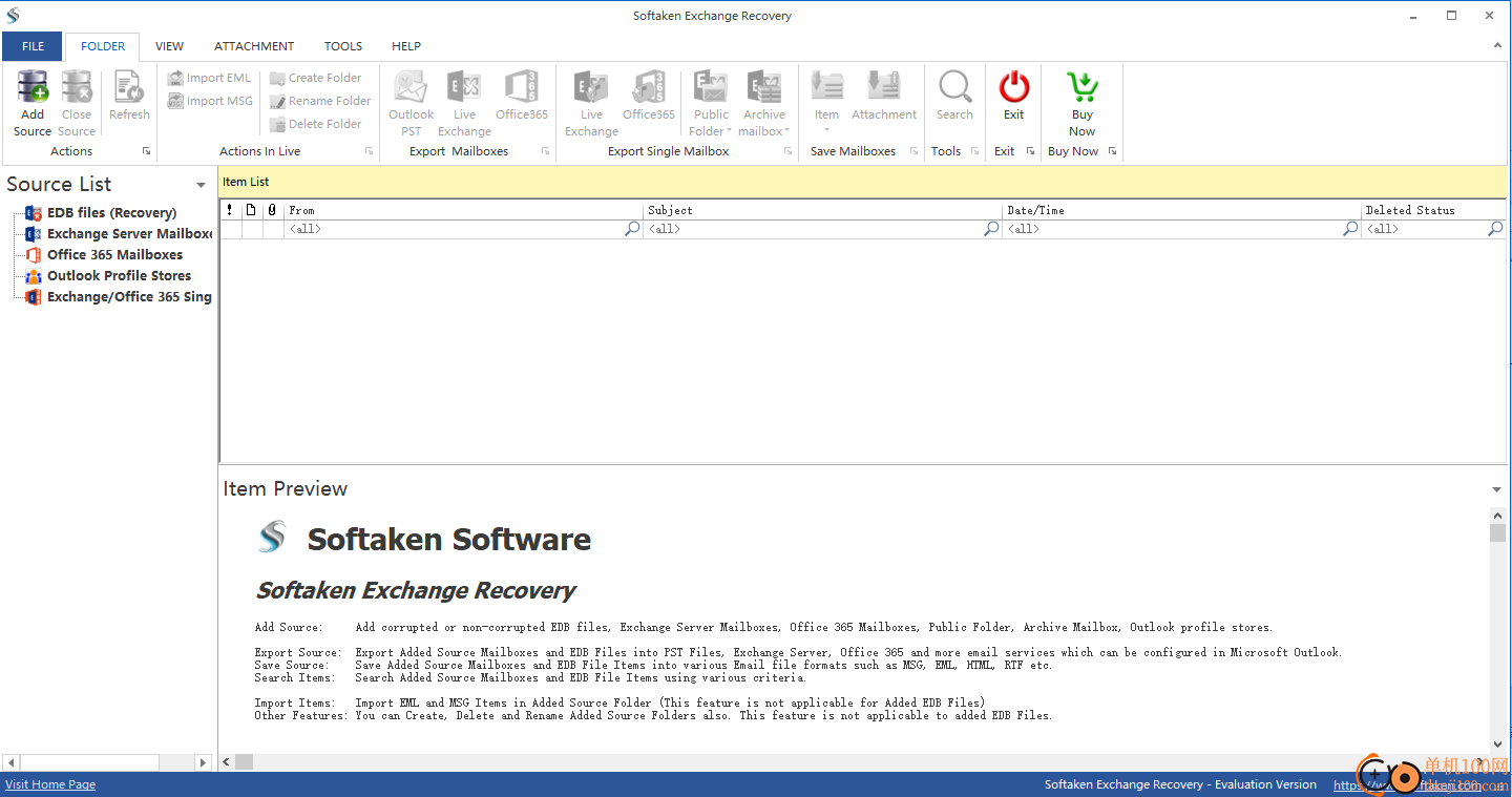 Softaken Exchange Recovery(Exchange邮箱恢复软件)