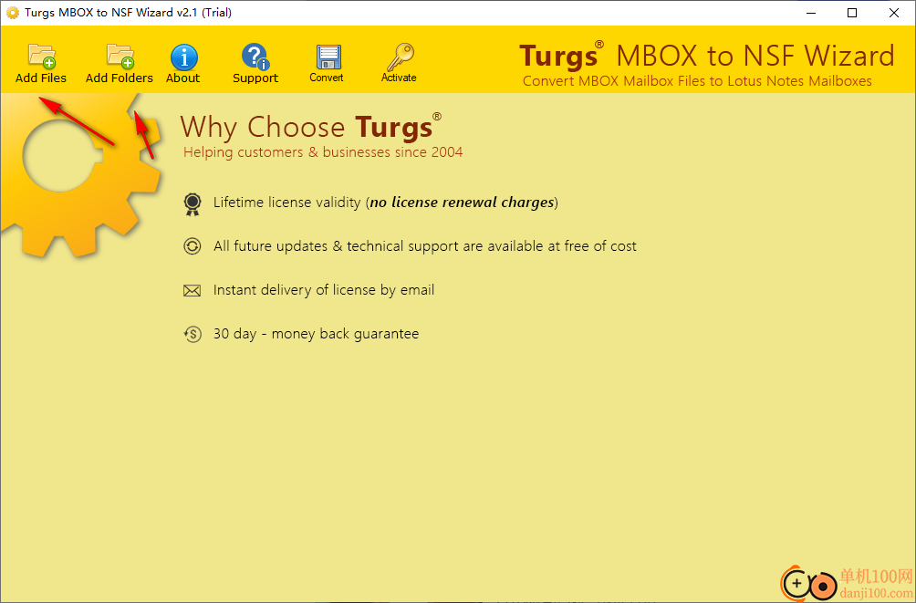 Turgs MBOX to NSF Wizard(邮件转换器)