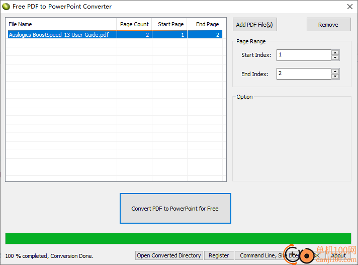 Free PDF to PowerPoint Converter(PDF转换PPT)