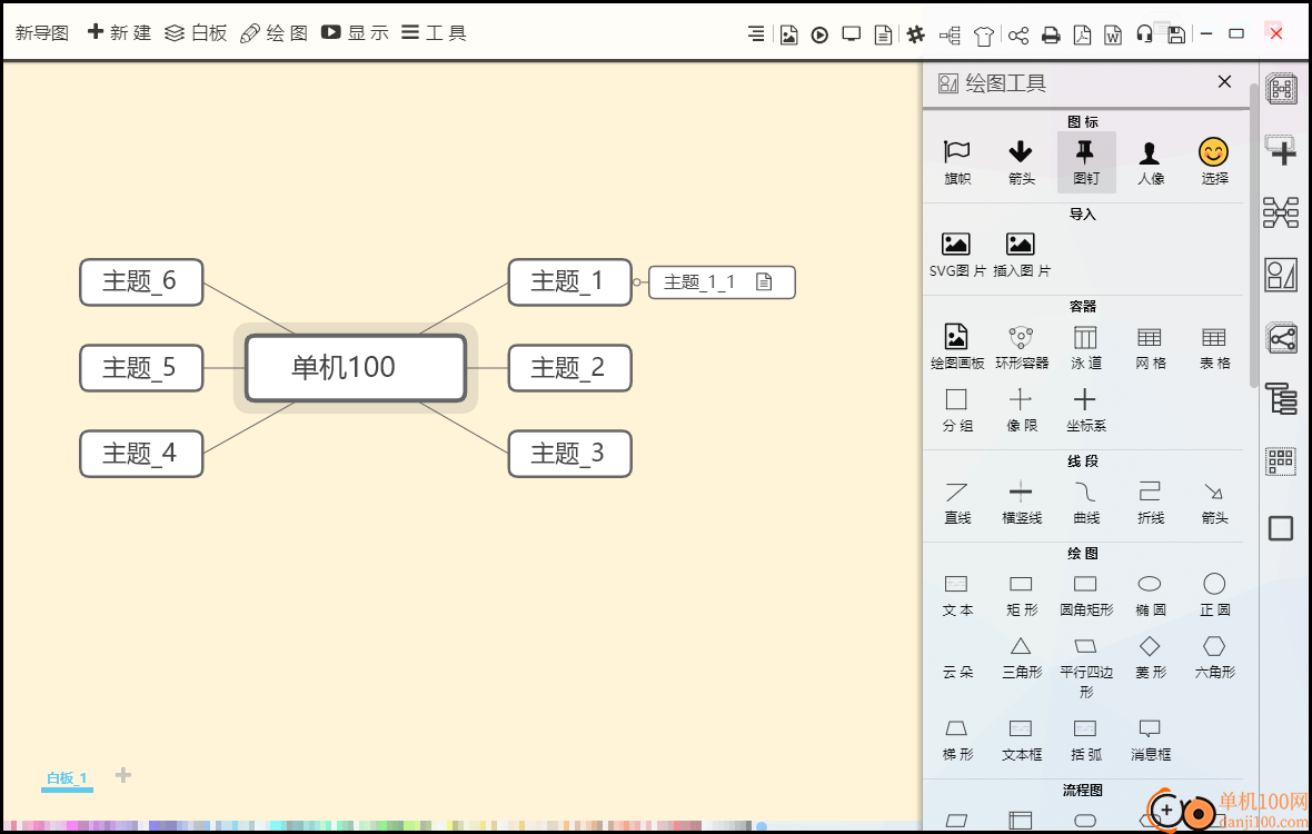 Supermind极品思维导图