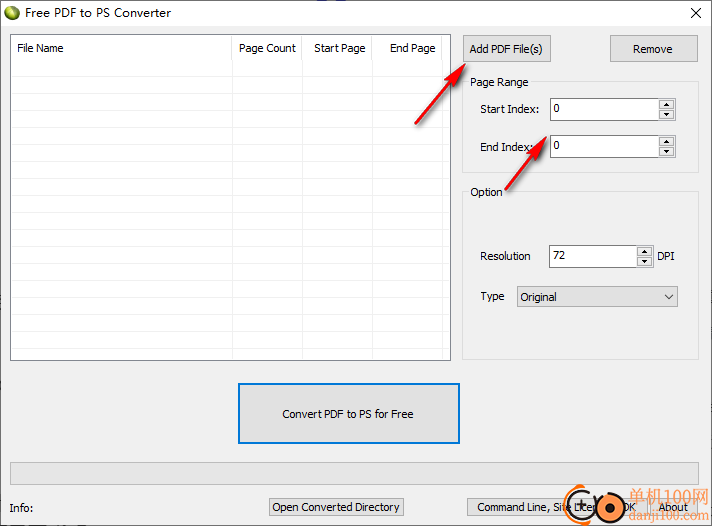 Free PDF to PS Converter(PDF转换ps)