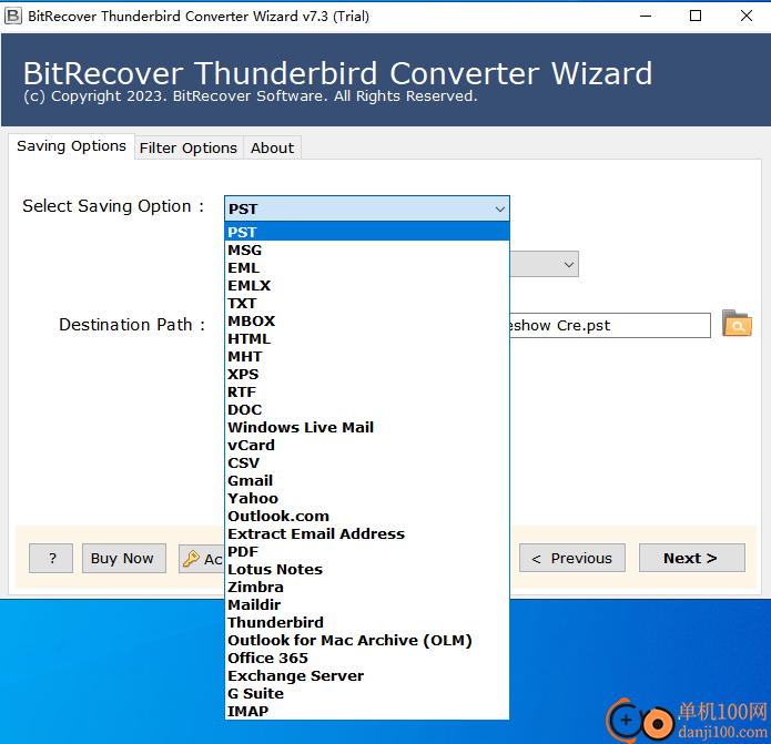 BitRecover Thunderbird Converter Wizard(Thunderbird邮件转换器)