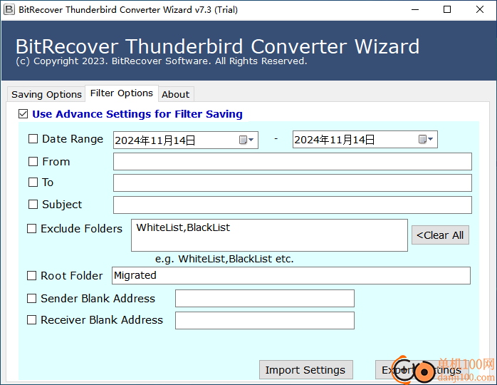 BitRecover Thunderbird Converter Wizard(Thunderbird邮件转换器)