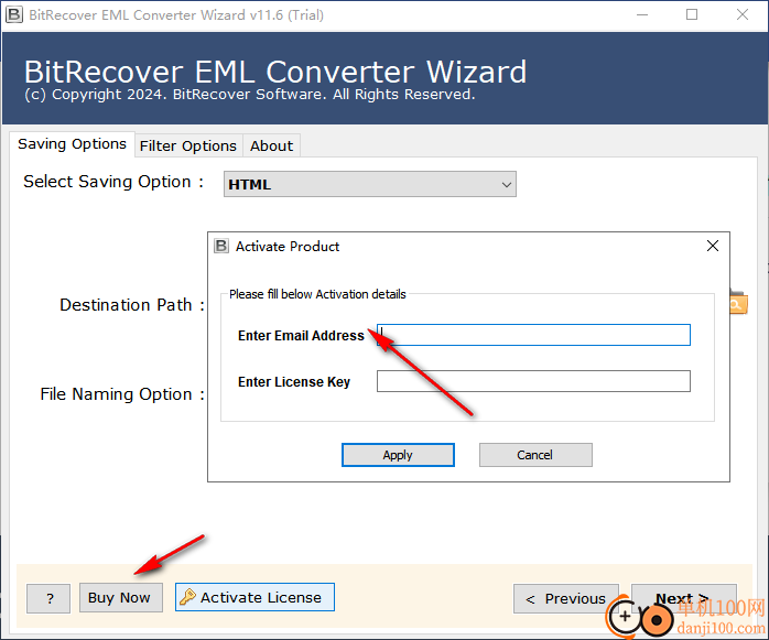 BitRecover EML Converter Wizard(EML转换器)