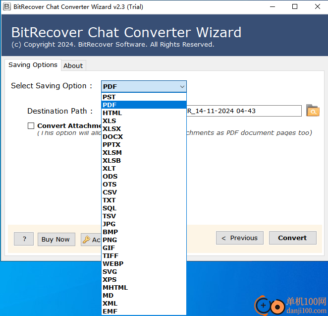 BitRecover Chat Converter Wizard(聊天记录转换器)