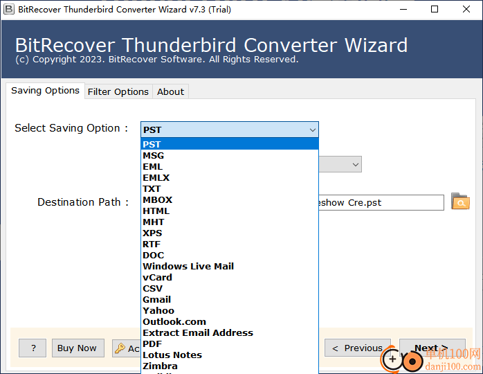 BitRecover Thunderbird Converter Wizard(Thunderbird邮件转换器)