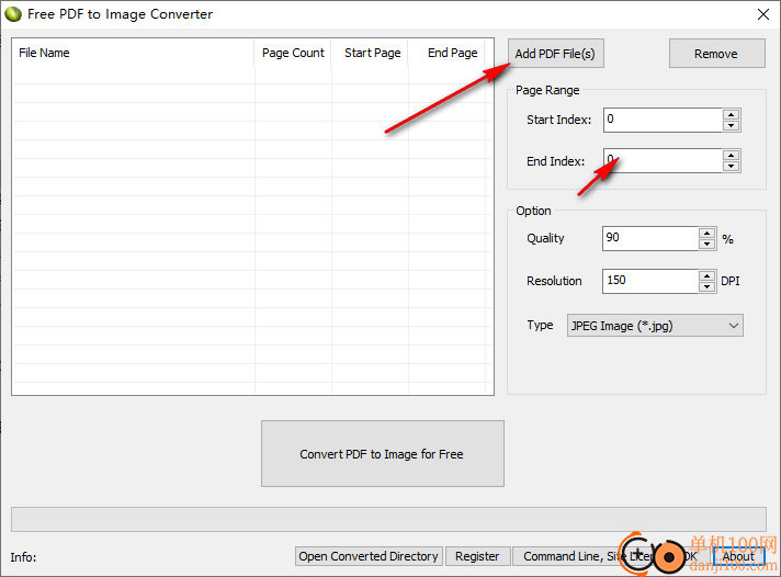 Free PDF to Image Converter(PDF转换图像)