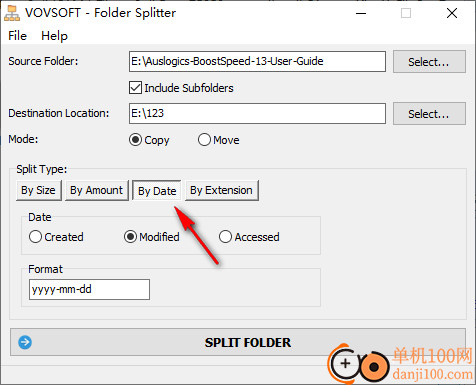 vovsoft Folder Splitter(文件夹分割)