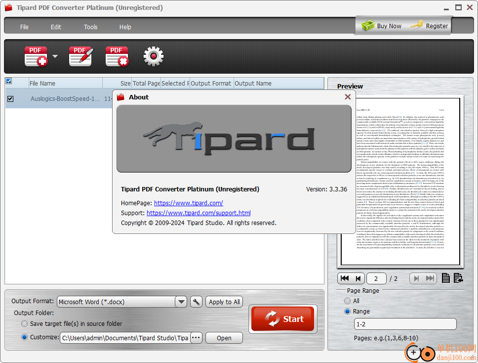 Tipard PDF Converter Platinum(pdf转换器)