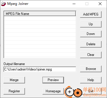 MPEG Joiner(MPEG合并器)