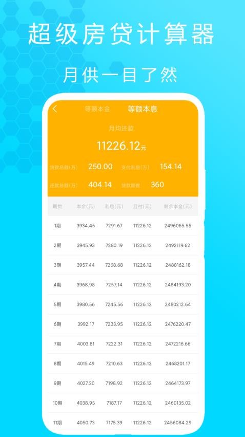 超级房贷计算器最新版v1.2 3