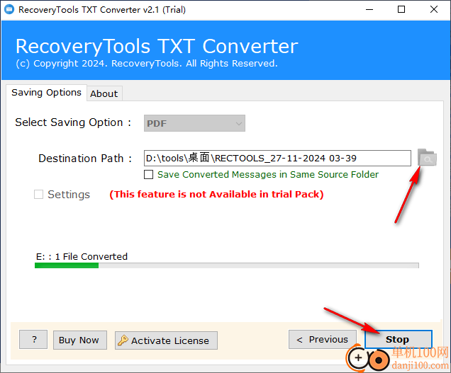 RecoveryTools TXT Converter(txt轉(zhuǎn)換器)