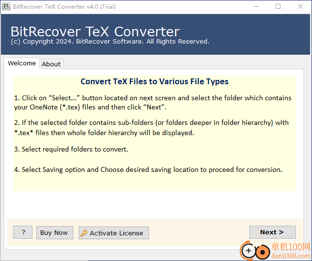 BitRecover TeX Converter(TeX轉換器)