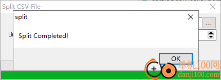 Split CSV File(csv大文件分割器)