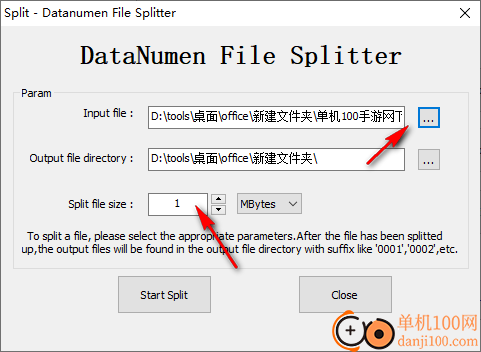 DataNumen File Splitter(文件分割合并工具)