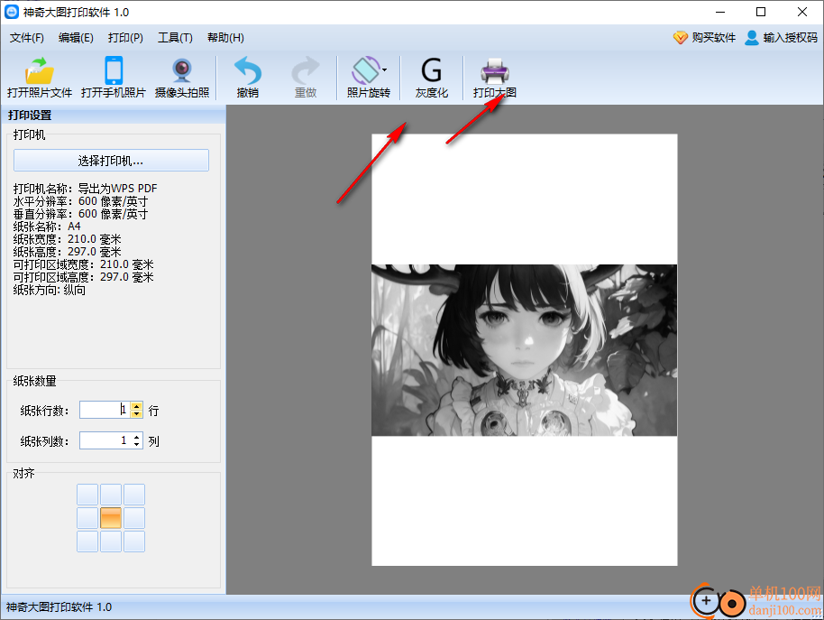神奇大图打印软件