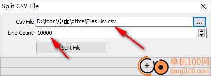 Split CSV File(csv大文件分割器)