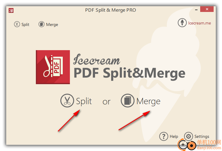 Icecream PDF Split and Merge(PDF分割合并)