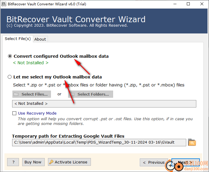 BitRecover Vault Converter Wizard(Vault邮件转换器)