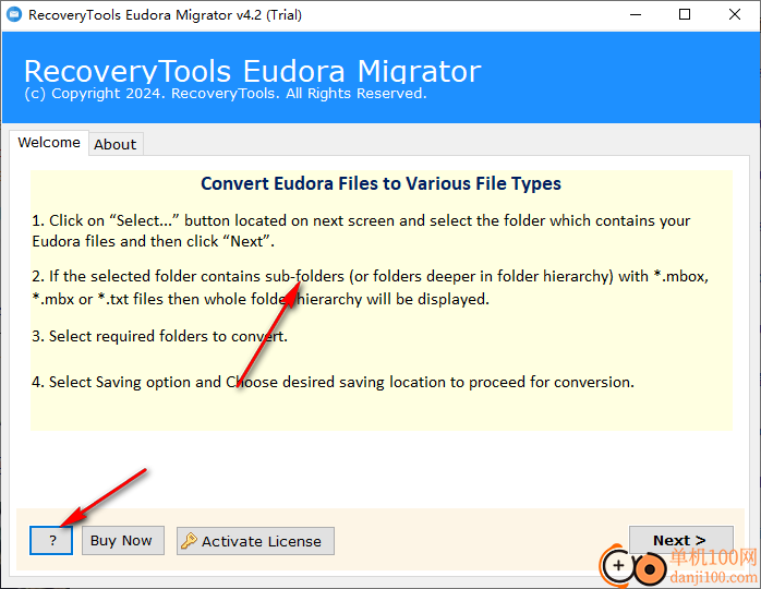 RecoveryTools Eudora Migrator(Eudora邮件转换器)