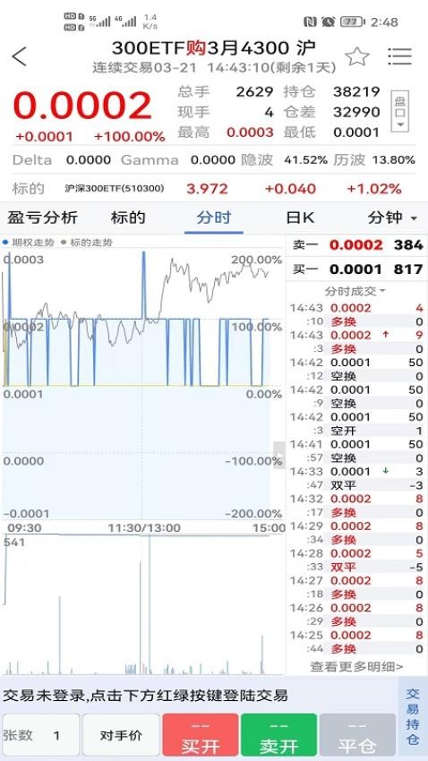 兴证期权模拟官方版