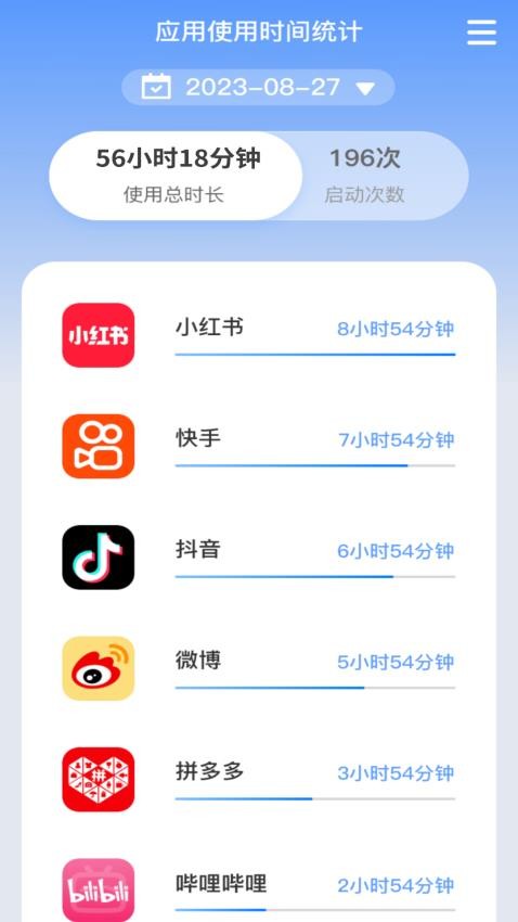 朝暮时长管家官网版v2.0.1(4)