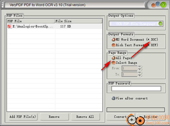 VeryPDF PDF to Word OCR Converter(PDF转换WordApp)