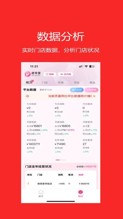 微美客美店管理系統手機版v2.0.3 1