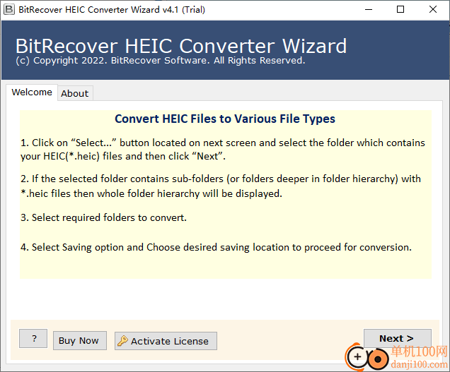 BitRecover HEIC Converter Wizard(HEIC转换器)