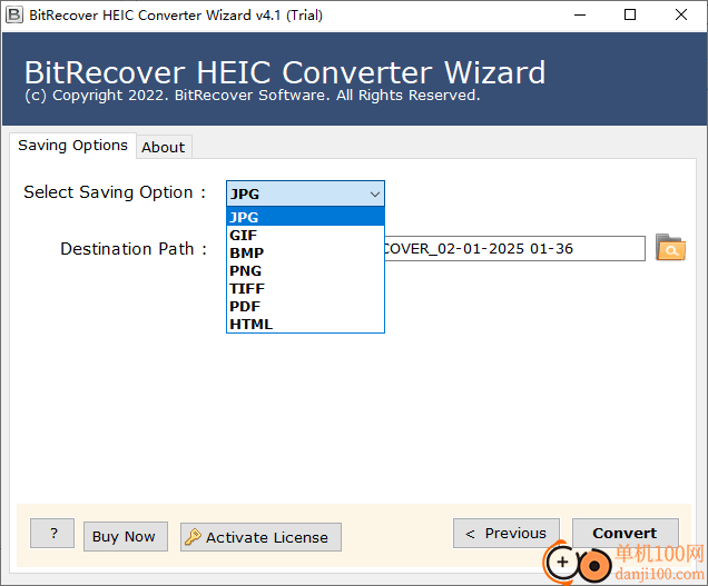 BitRecover HEIC Converter Wizard(HEIC转换器)