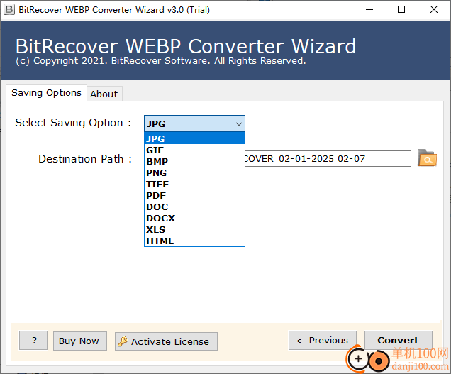 BitRecover WEBP Converter Wizard(webp转换器)