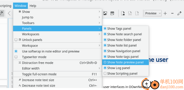 QOwnNotes(开源Markdown笔记本)