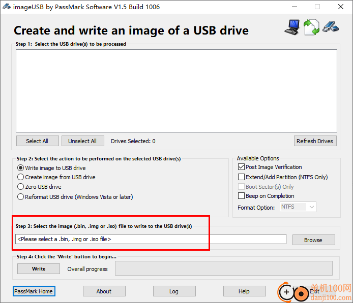 PassMark ImageUSB(U盘启动盘制作程序)